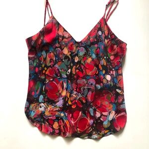 Colorful Abstract Women's Camisole